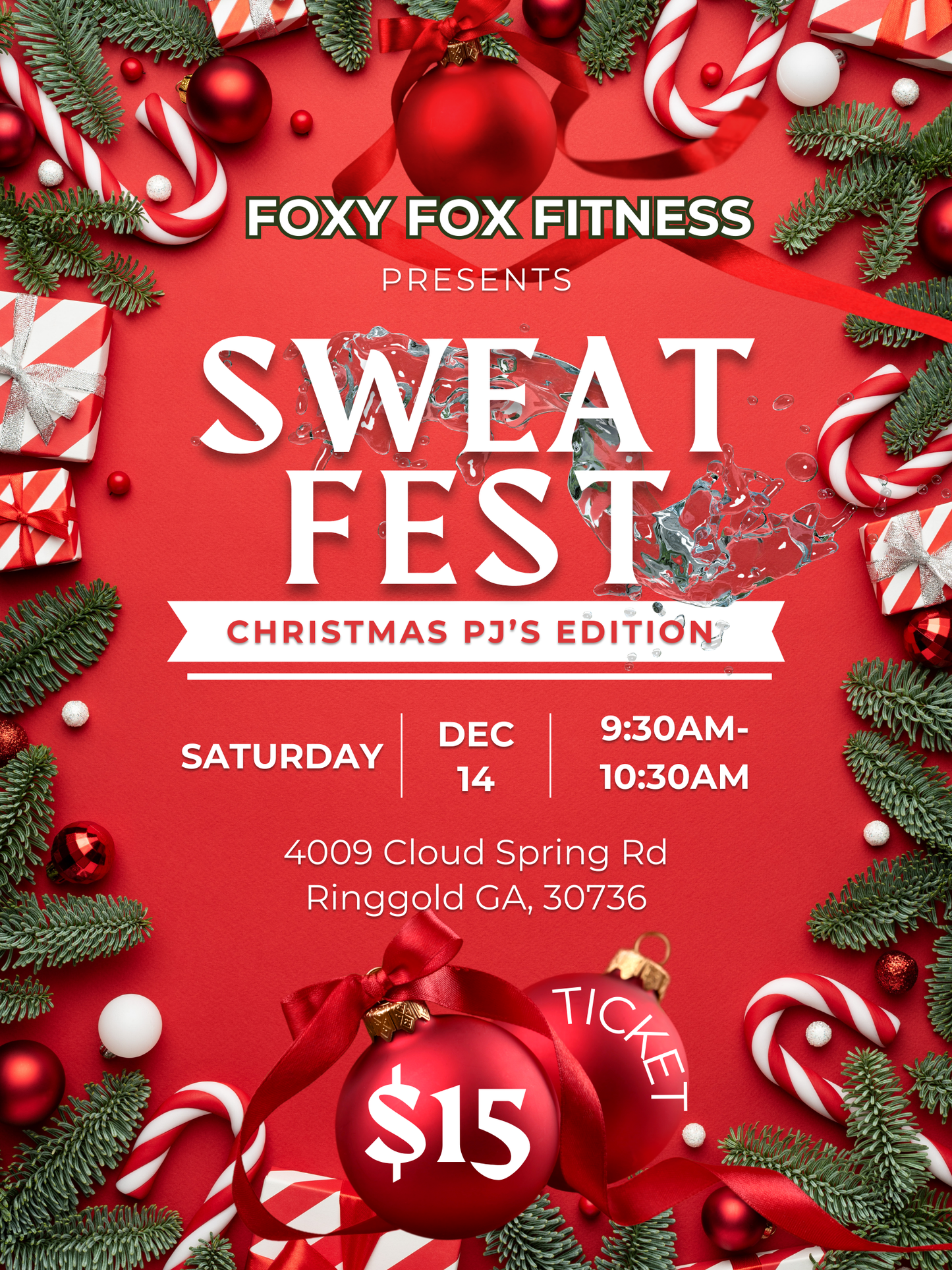 Foxy Fox Fitness Sweat Fest