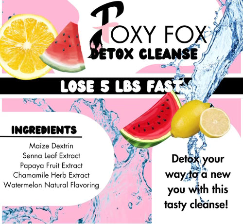 Foxy Fox Detox Cleanse 7 day Supply